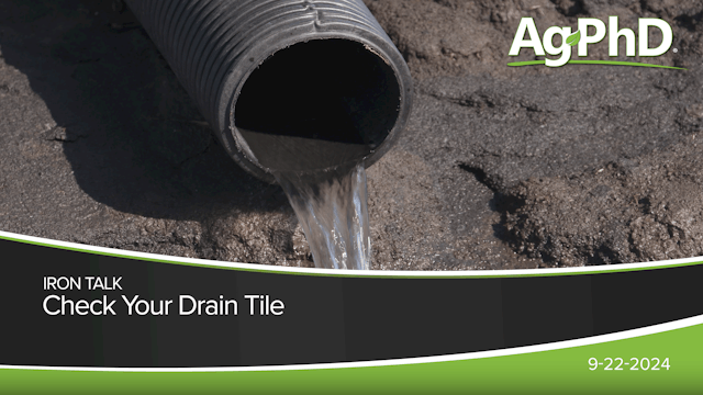 Check Your Drain Tile | Ag PhD