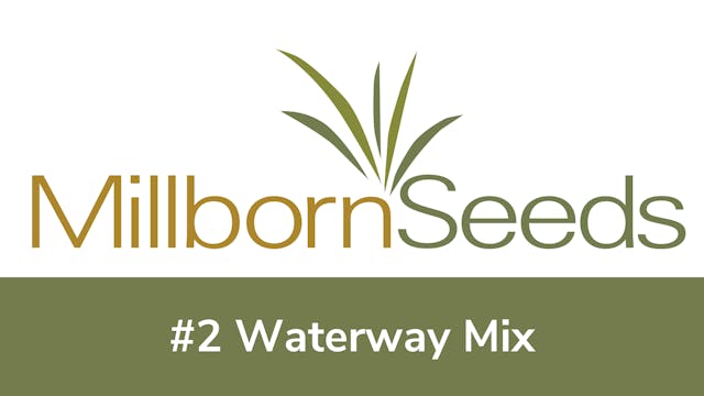 Millborn Seeds - #2 Waterway Mix