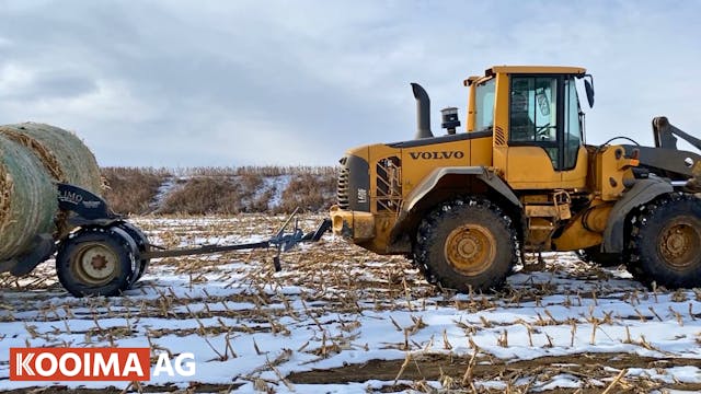 Payloader Hitch - Haul Bales with 1 P...