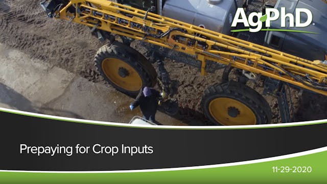 Prepay for Crop Inputs