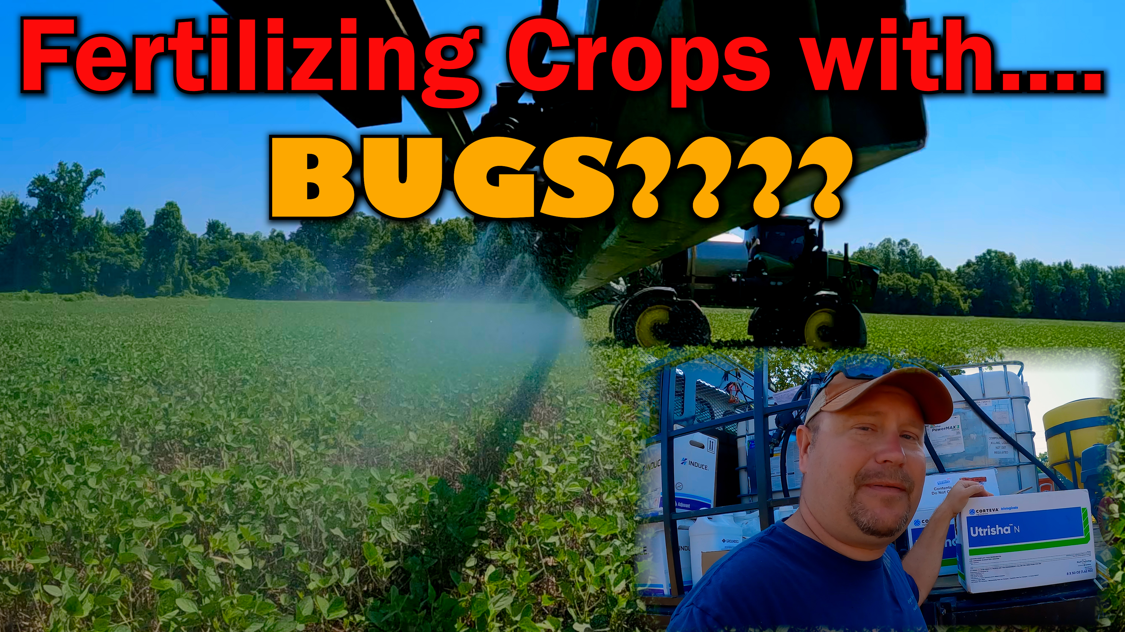 Fertilizing Our Crops With Bugs??? | Griggs Farms