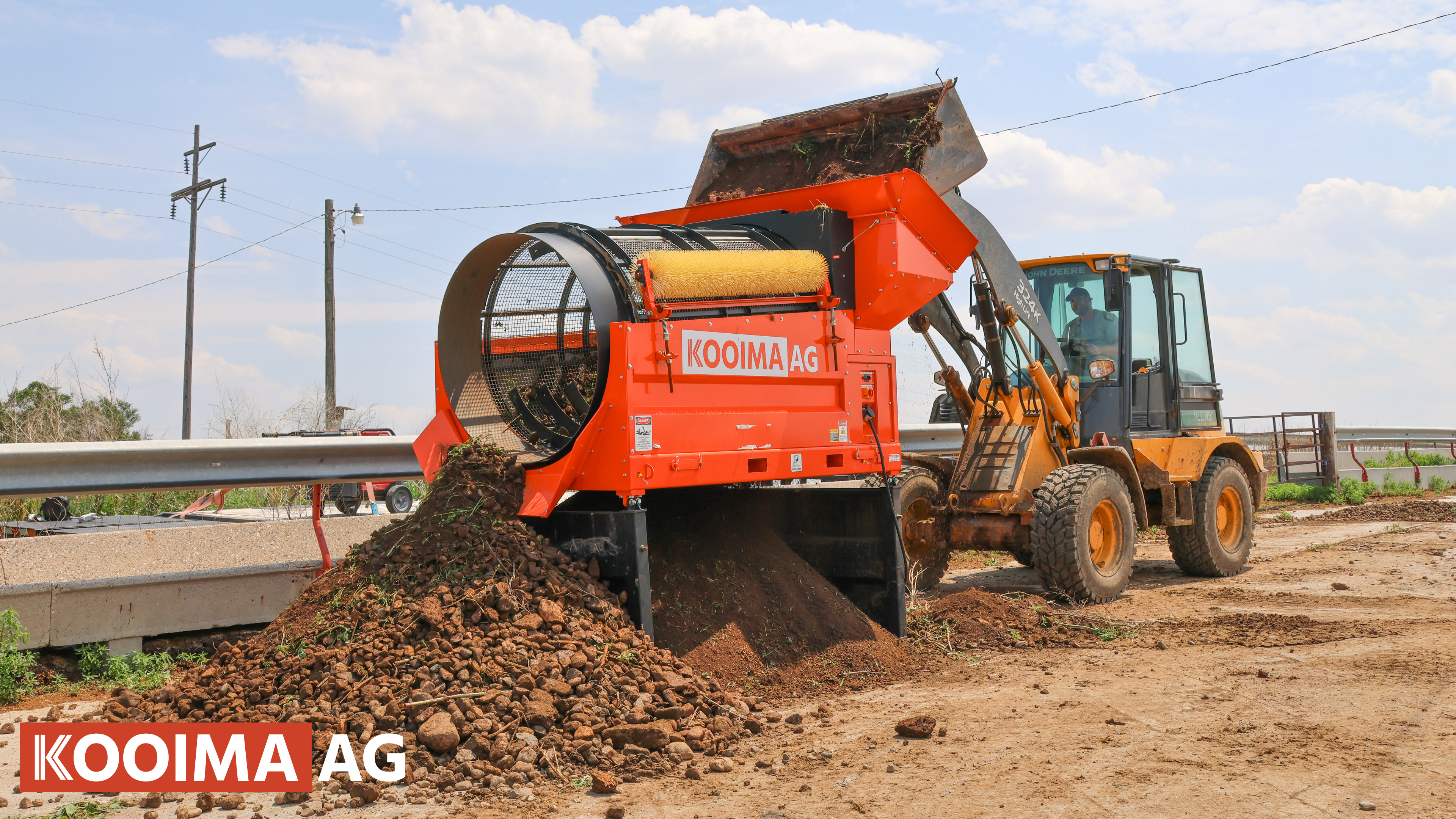 Kooima Ag® Trner Trommel® Screen in Action | Kooima Ag