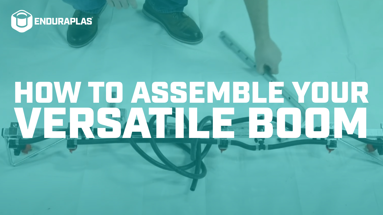 How to Assemble Your Versatile Boom | Enduraplas®