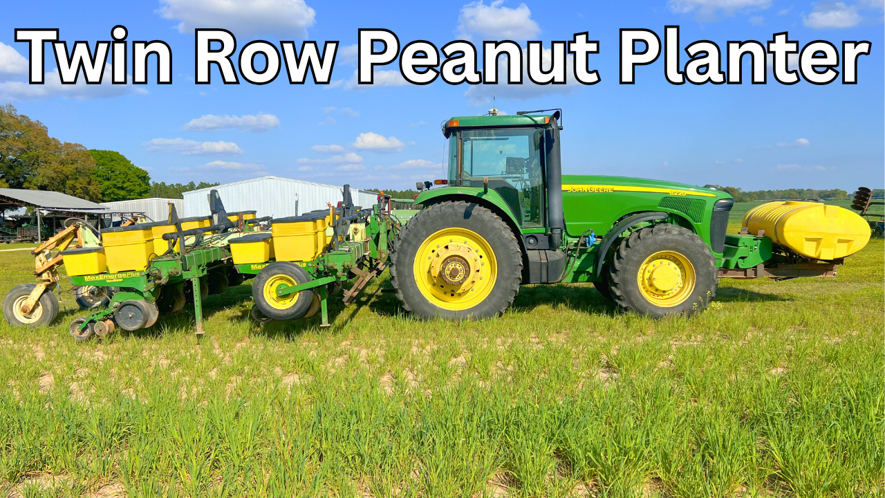 The Peanut Planter is Ready to Roll | Field Rows
