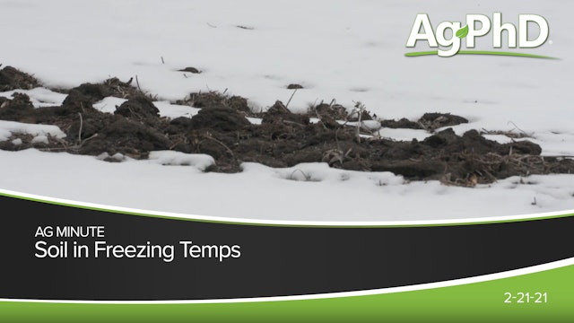 Soil in Freezing Temps | Ag PhD