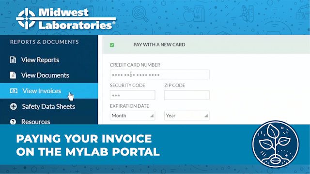Paying Invoices on myLab Portal | Midwest Labs