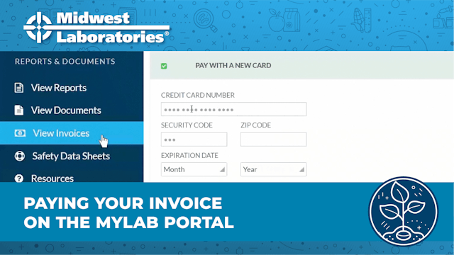 Paying Invoices on myLab Portal | Mid...