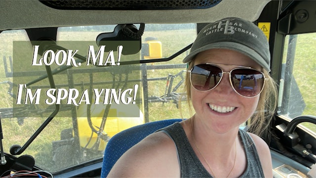 Look, Ma! I'm Spraying (and the COWS Act)! | Buzzard's Beat