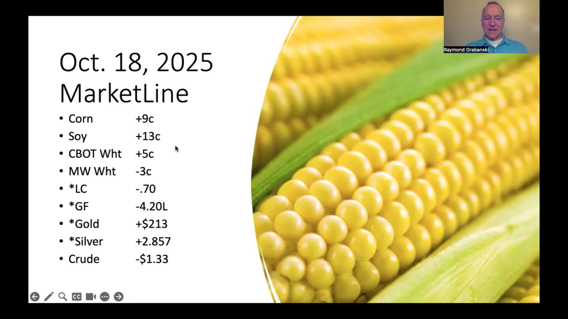 October 18, 2025 - Ag Market News | Progressive Ag