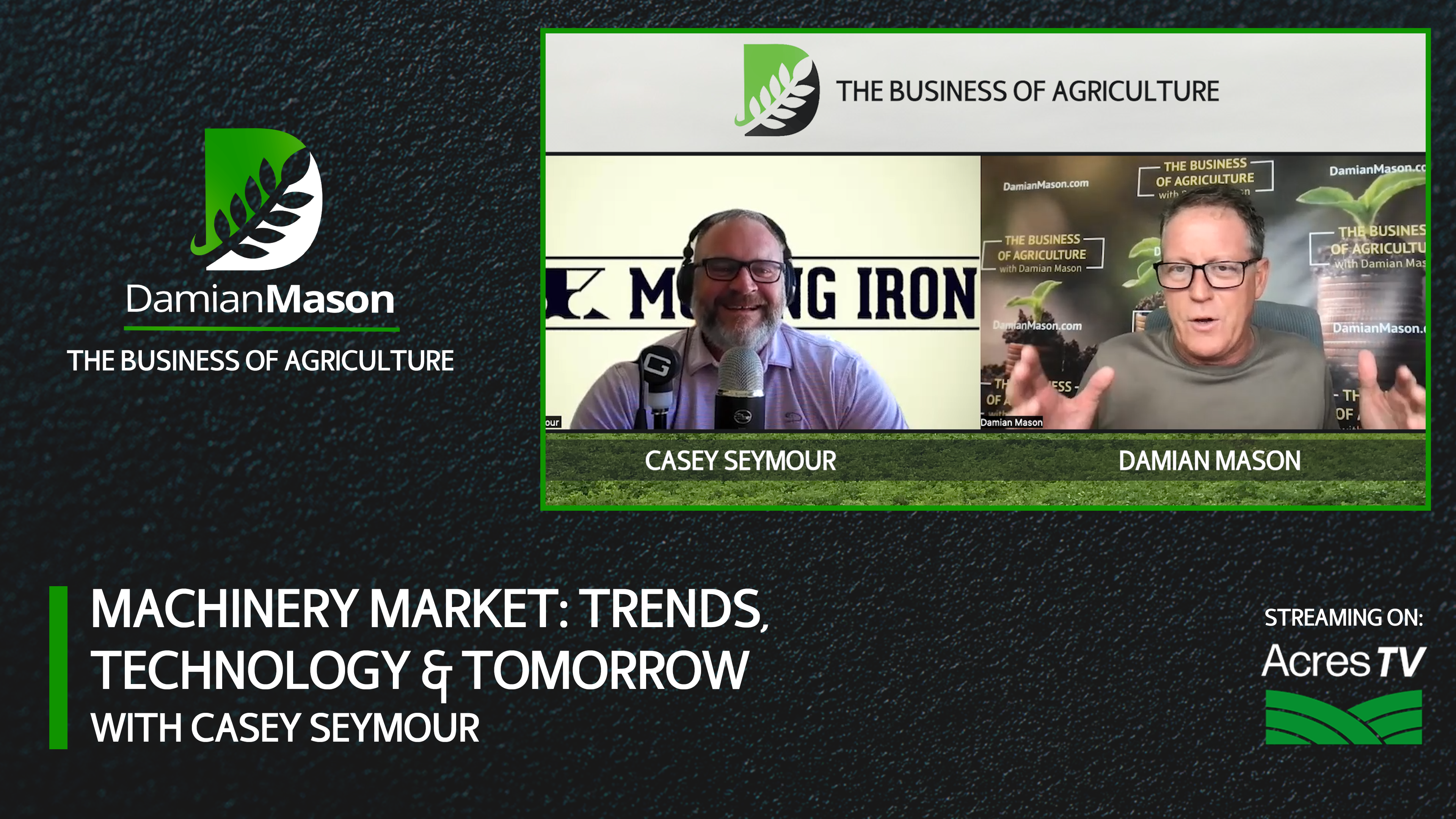 Machinery Market: Trends, Technology & Tomorrow | Damian Mason