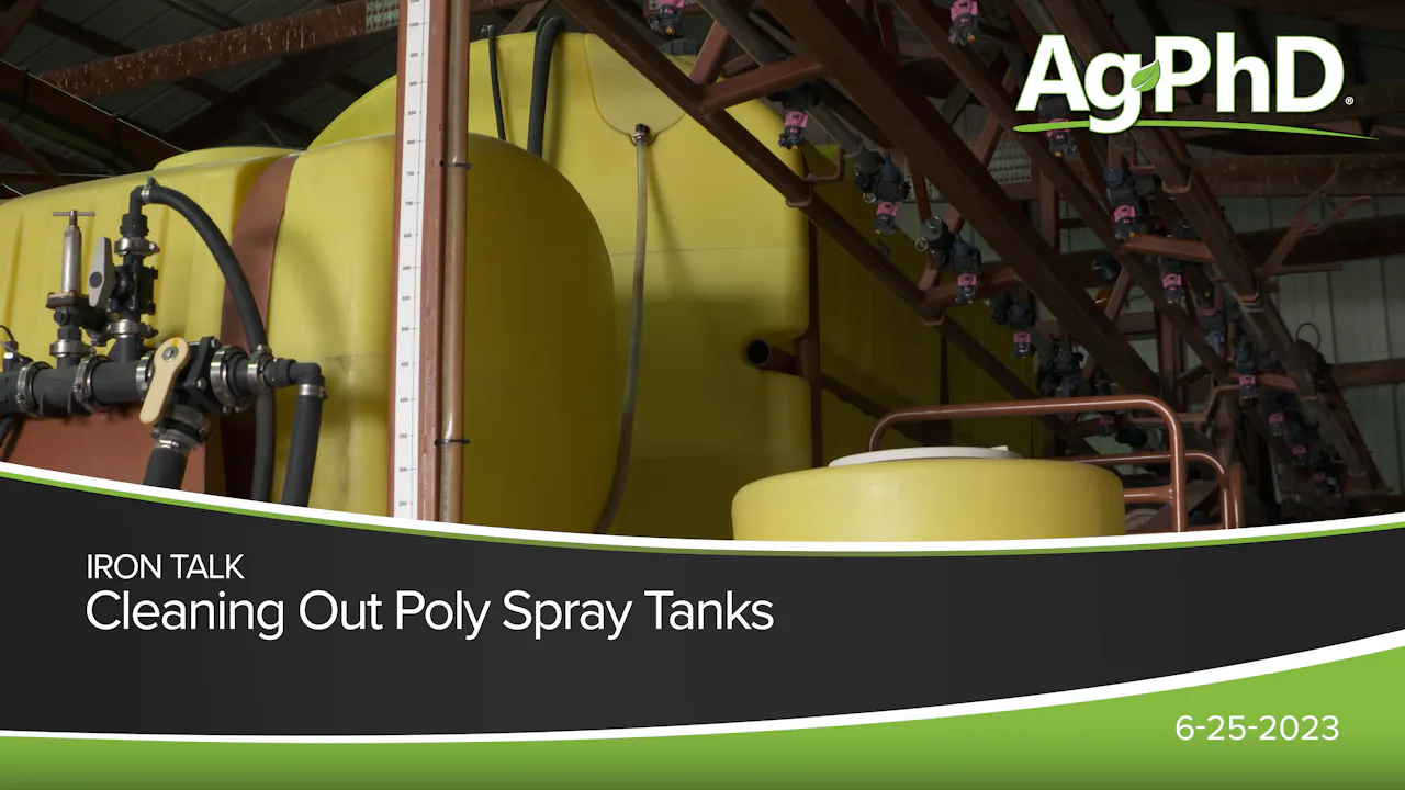 Cleaning Out Poly Spray Tanks | Ag PhD - 2023 - AcresTV