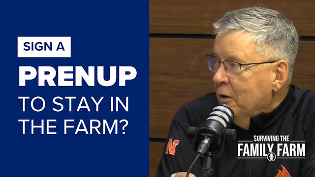 Sign a Prenup to Stay in the Family F...