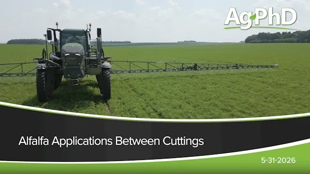 Alfalfa Applications Between Cuttings...