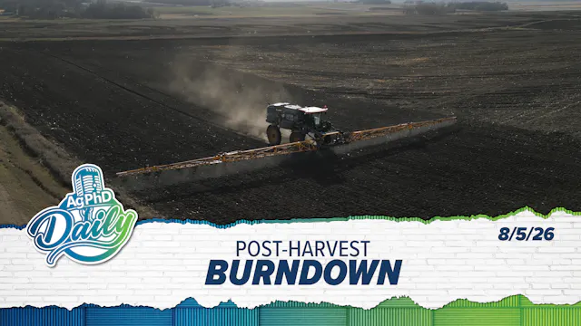 Post-Harvest Burndown | Ag PhD Daily ...