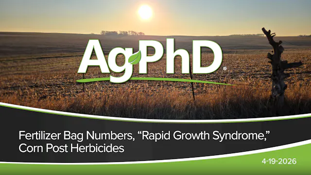 Fertilizer Bag Numbers, "Rapid Growth...