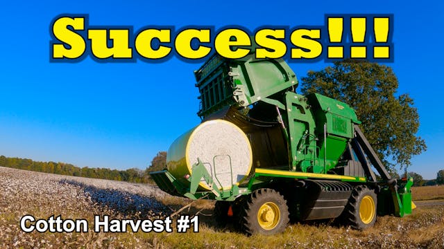 Success!!! Cotton Harvest #1 | Griggs...