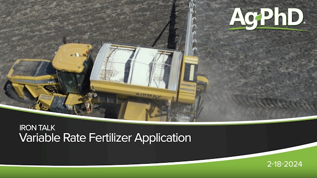 Variable Rate Fertilizer Application | Ag PhD