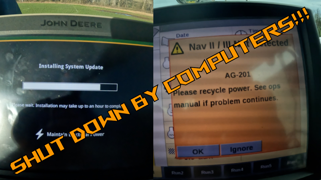 Shut Down By A Computer!!! | Griggs Farms