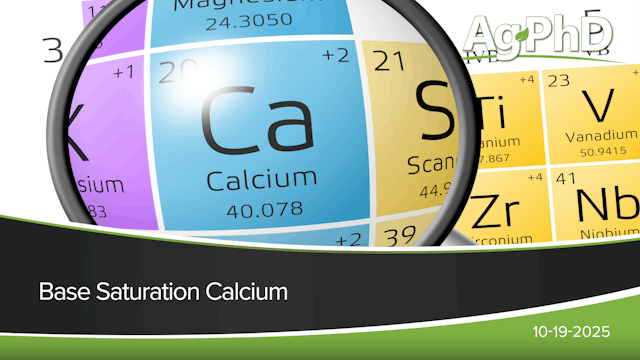 Base Saturation Calcium | Ag PhD