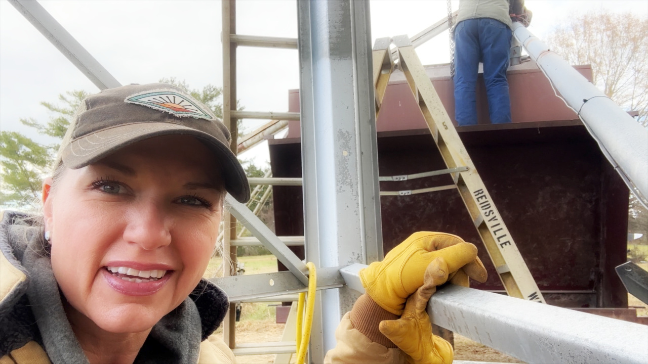 Wading Through Auger Issues & 3" Rain || This Farm Wife