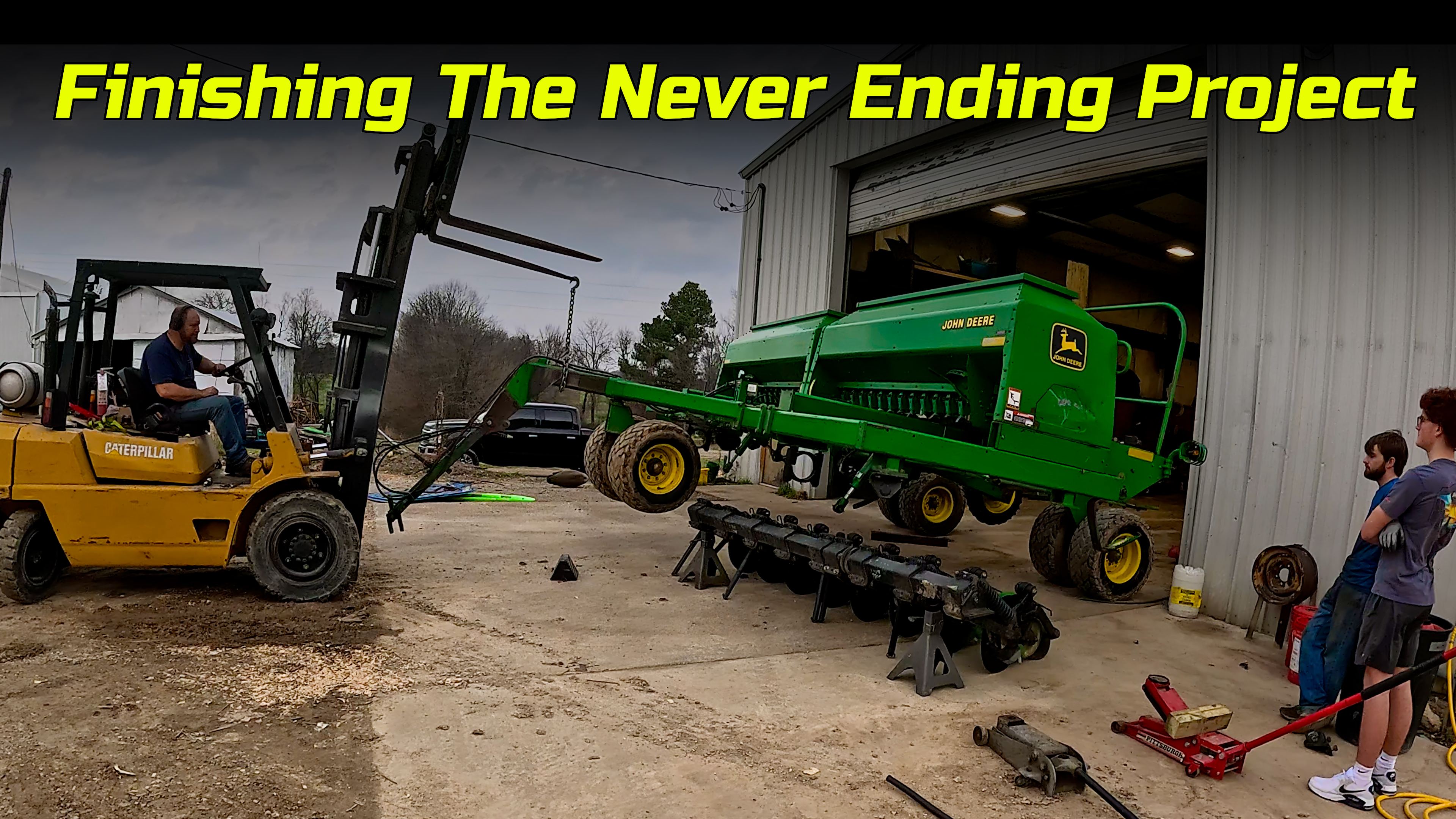 Wrapping Up the Never Ending Project! | Griggs Farms