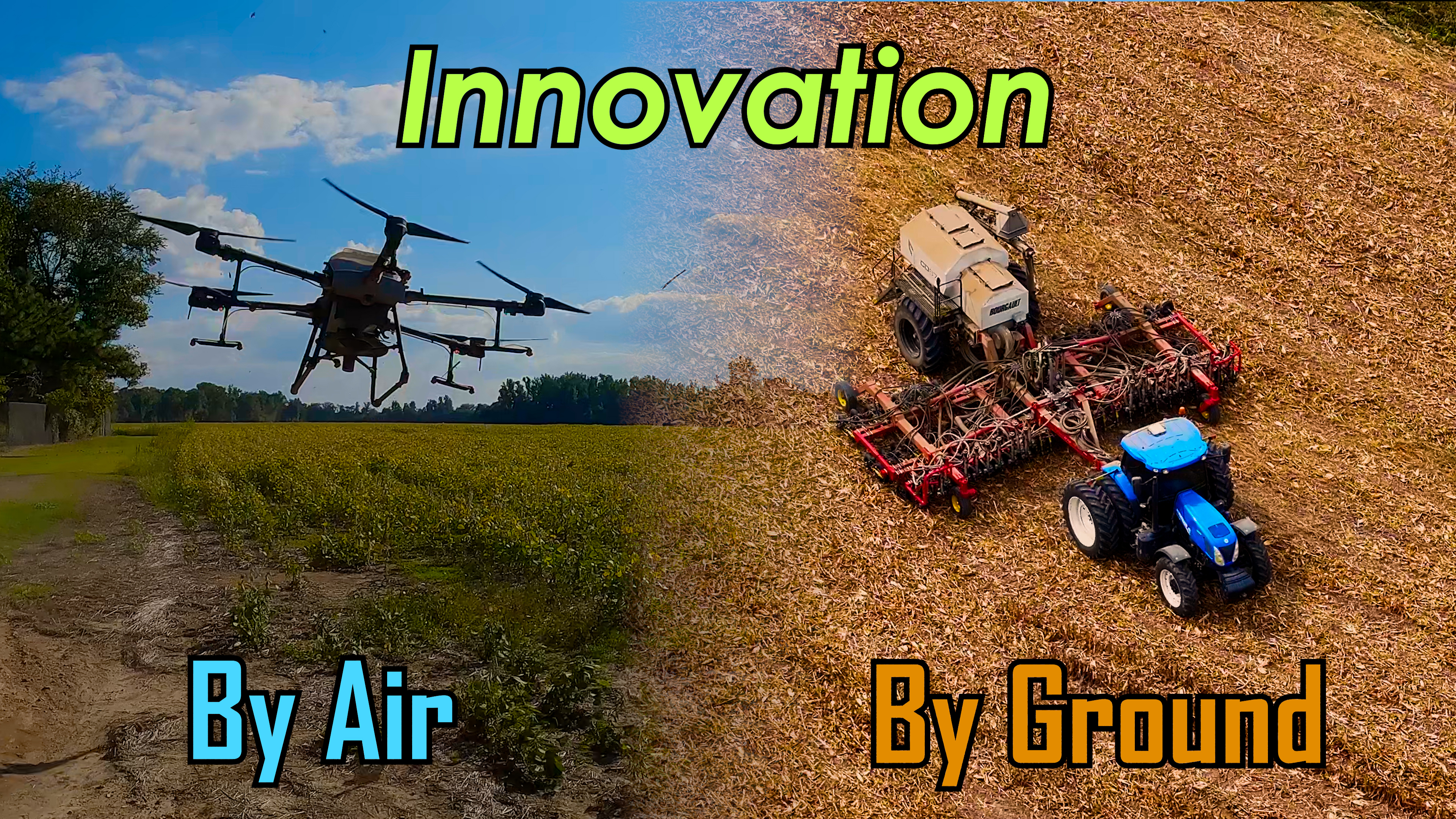 Innovation by Ground & by Air | Griggs Farms