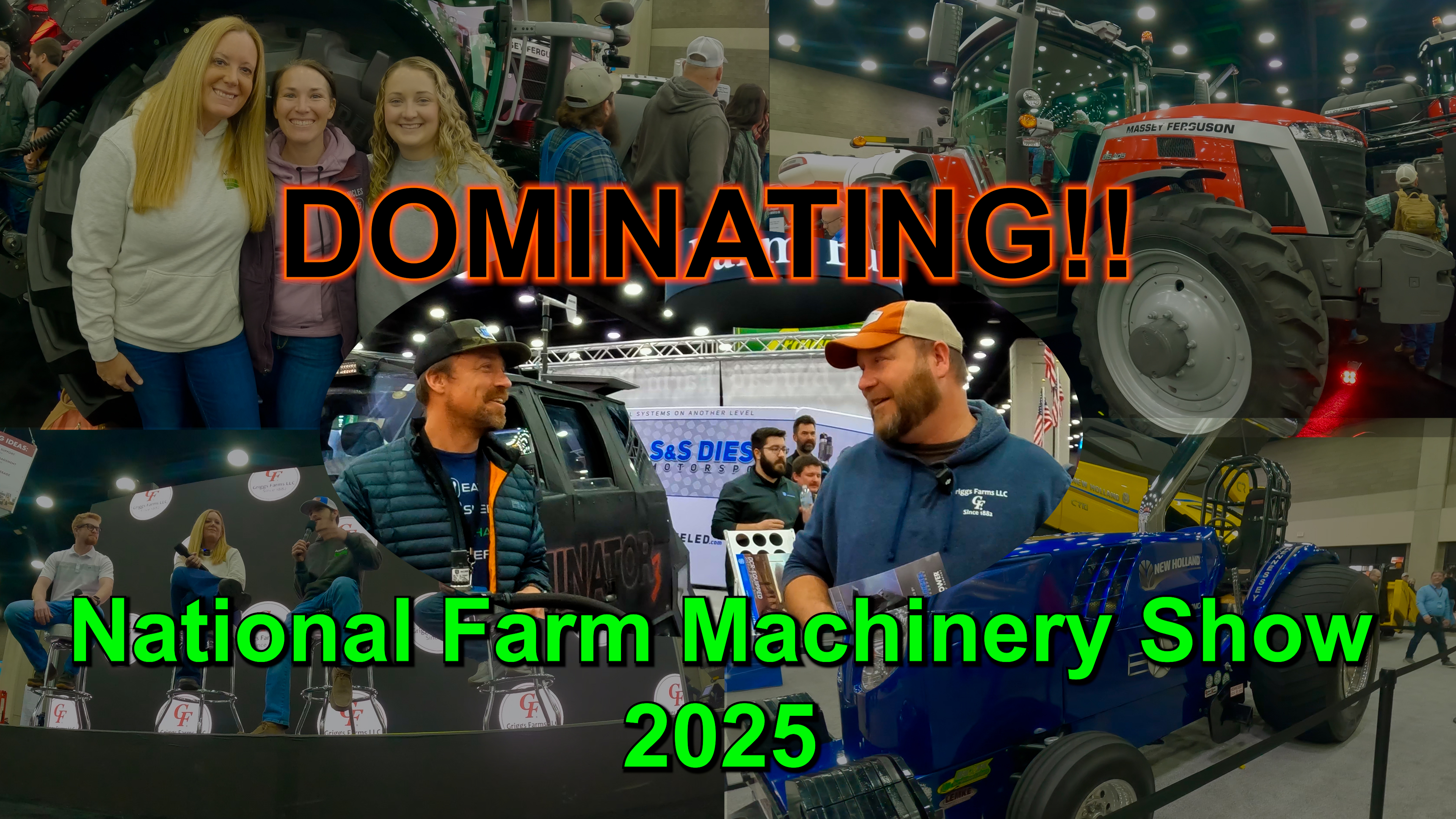 DOMINATING National Farm Machinery Show '25!! | Griggs Farms