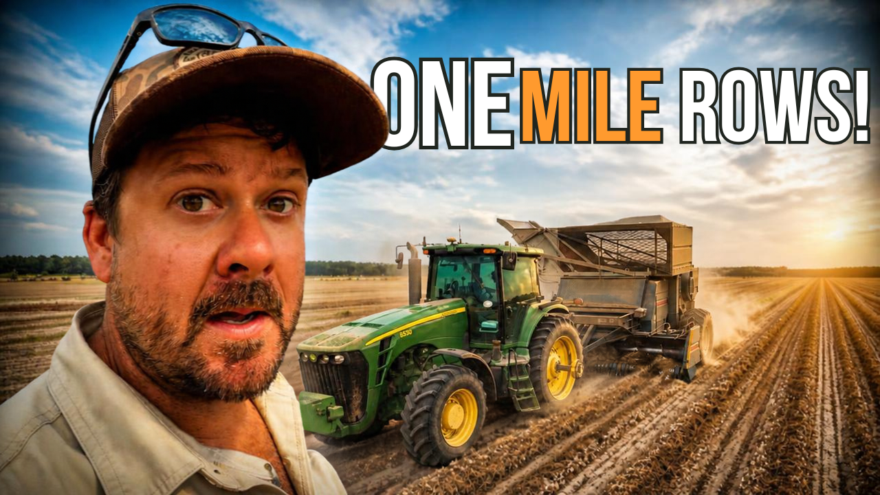The Longest Rows On The Farm | Field Rows