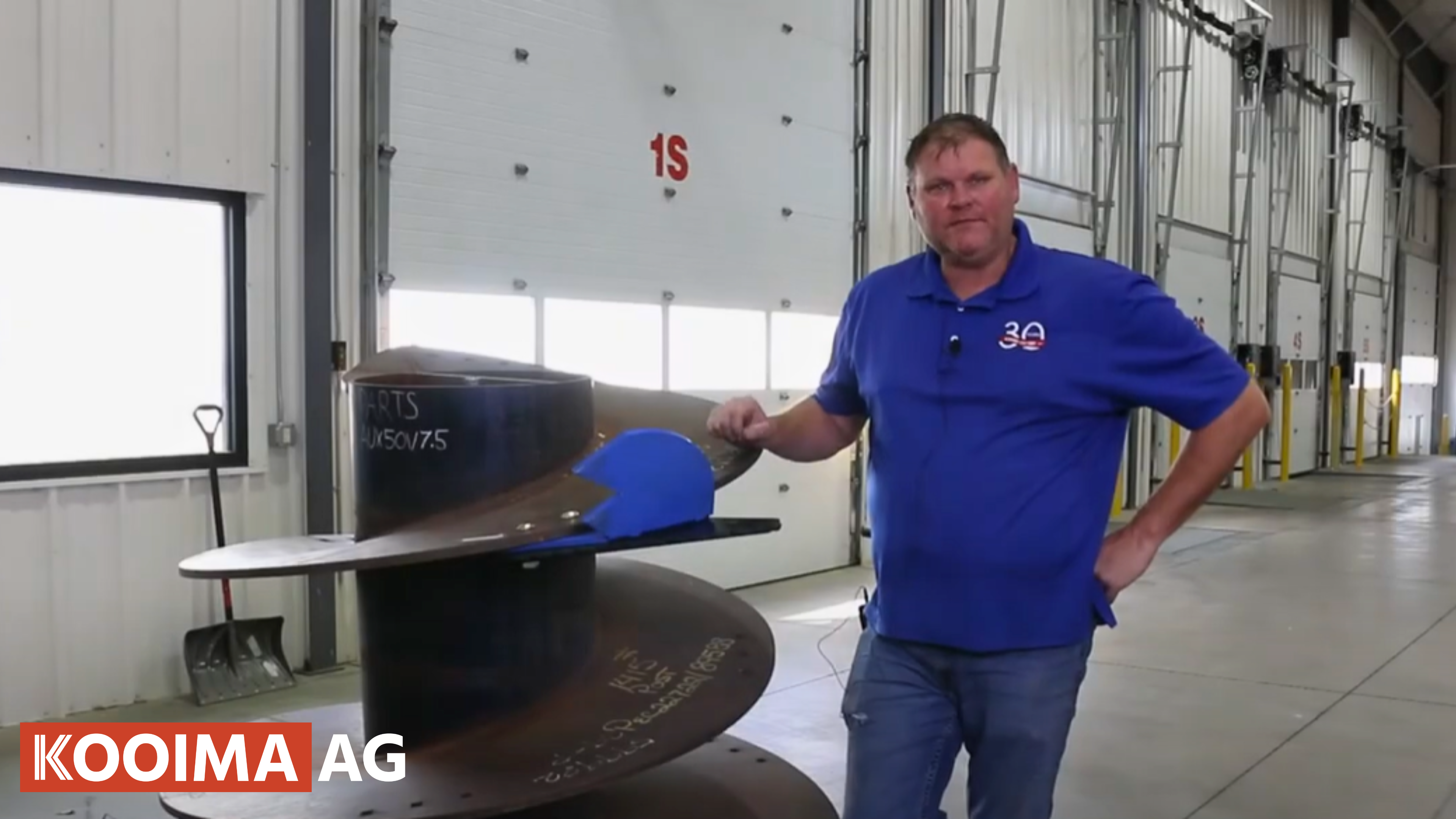 K385062 Bale Ripper Installed on Auger | Kooima Ag