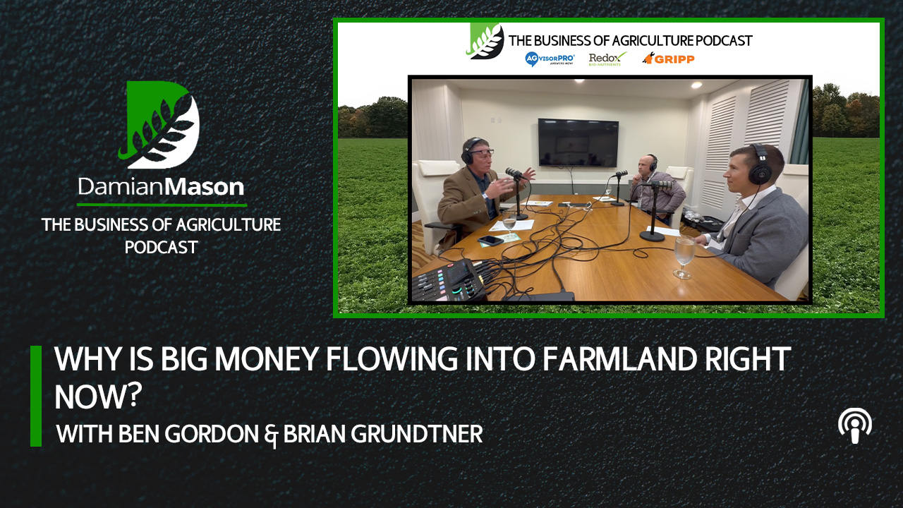 Why Is Big Money Flooding into Farmland Right Now? | Damian Mason