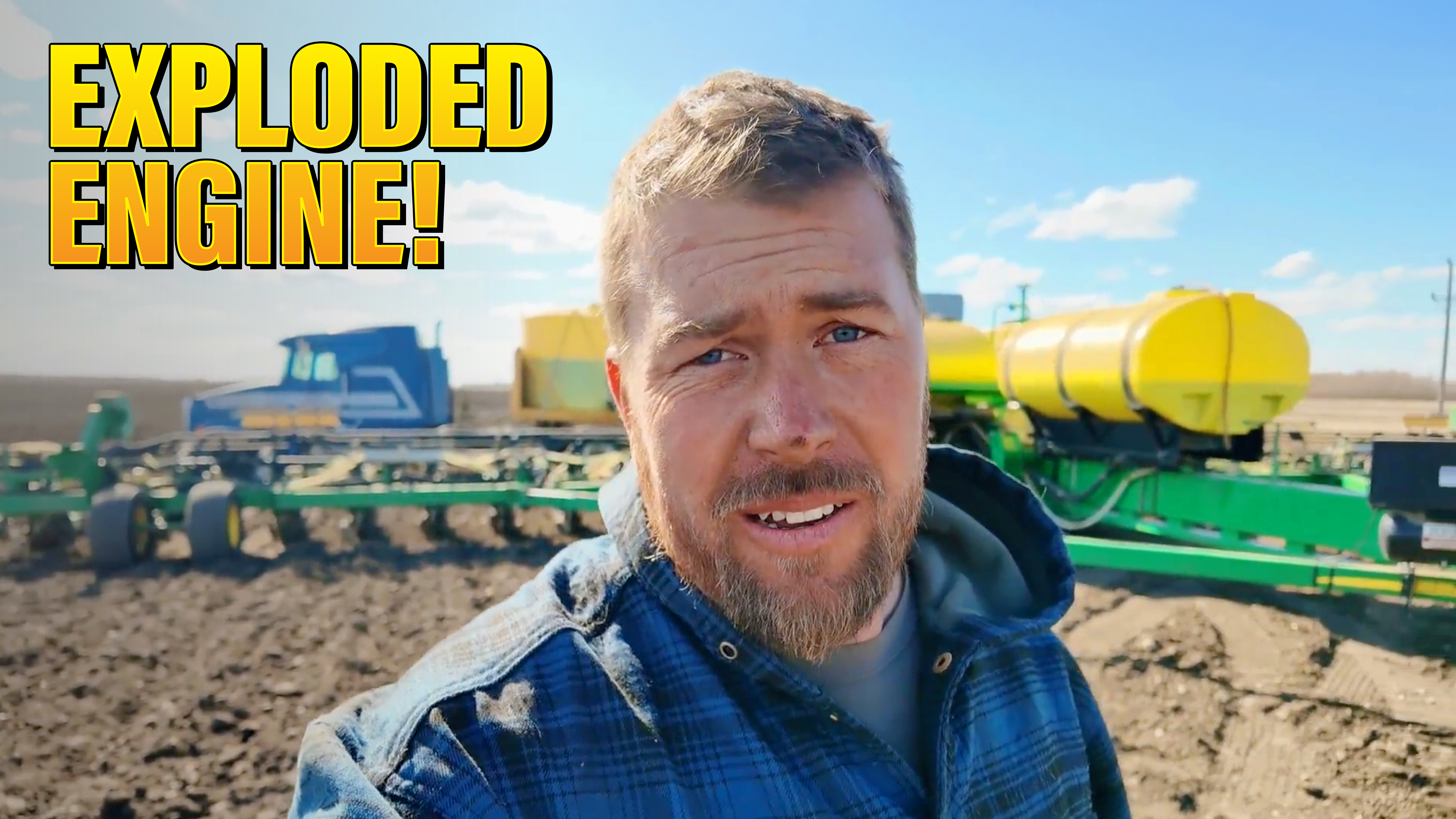 90-Foot Planter Chaos Ends in Exploded Engine! | Northwoods