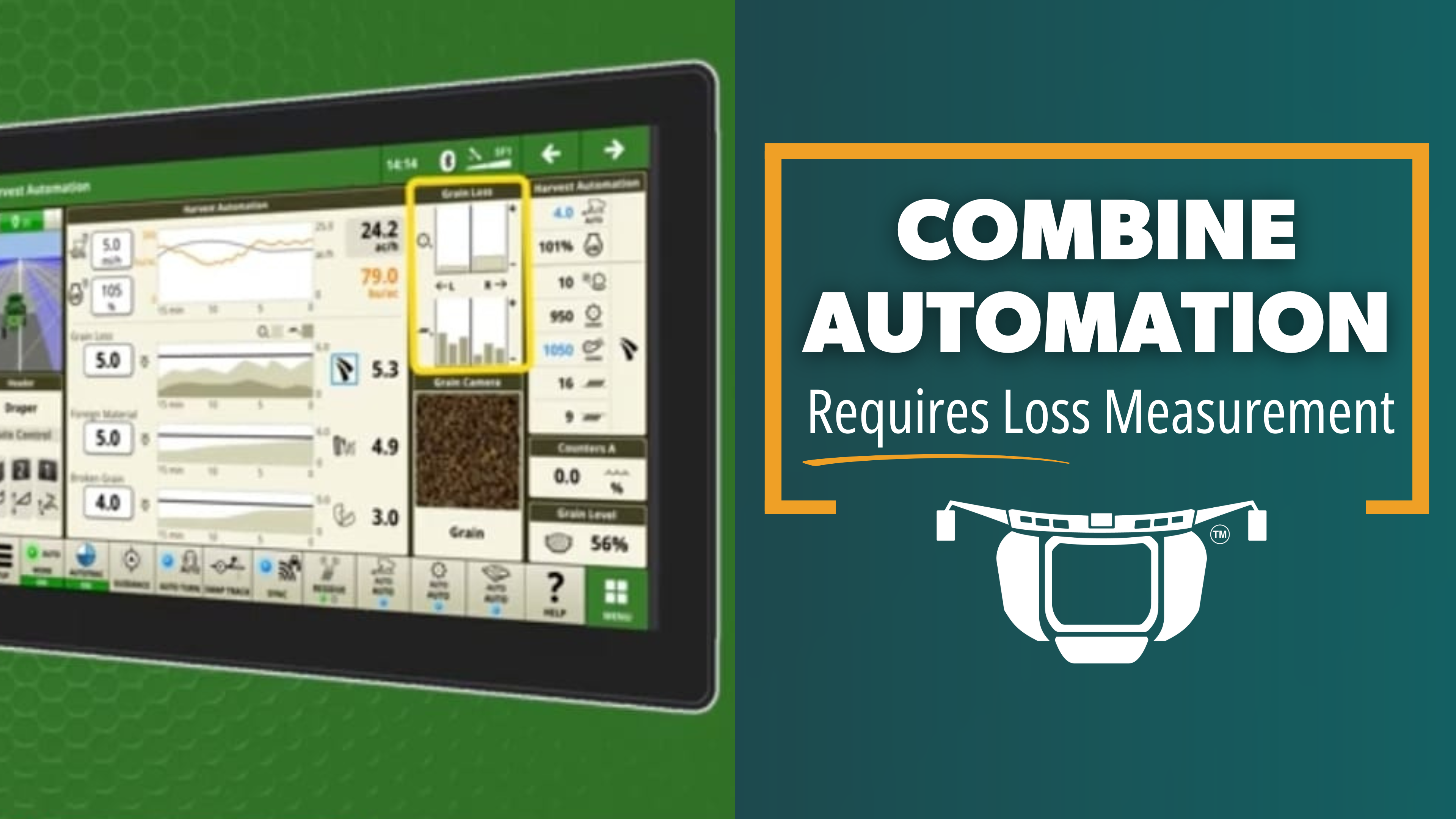 Combine Automation Systems Require Loss Measurment | Bushel Plus