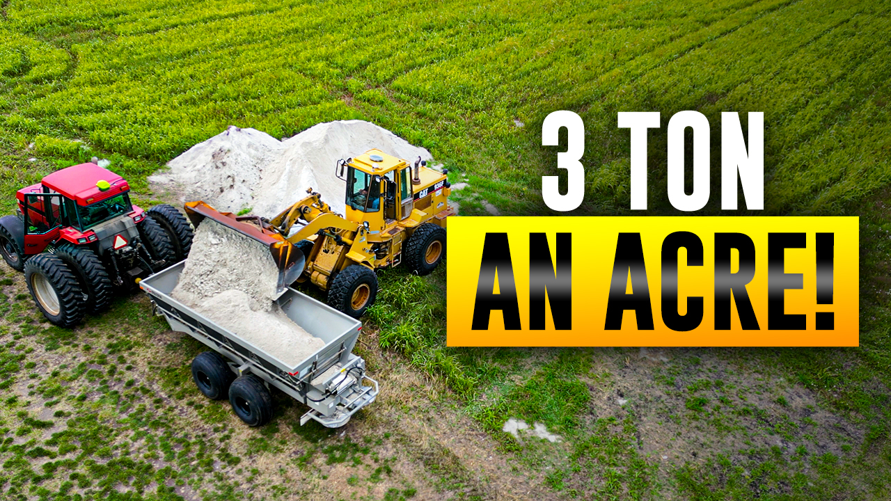 What Is This White Stuff On My Field?? | Pomes and Stones