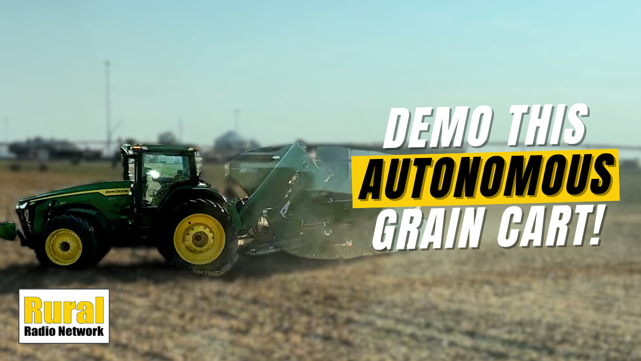 Autonomous Grain Cart Demo in Nebraska Cornfield | Rural Radio