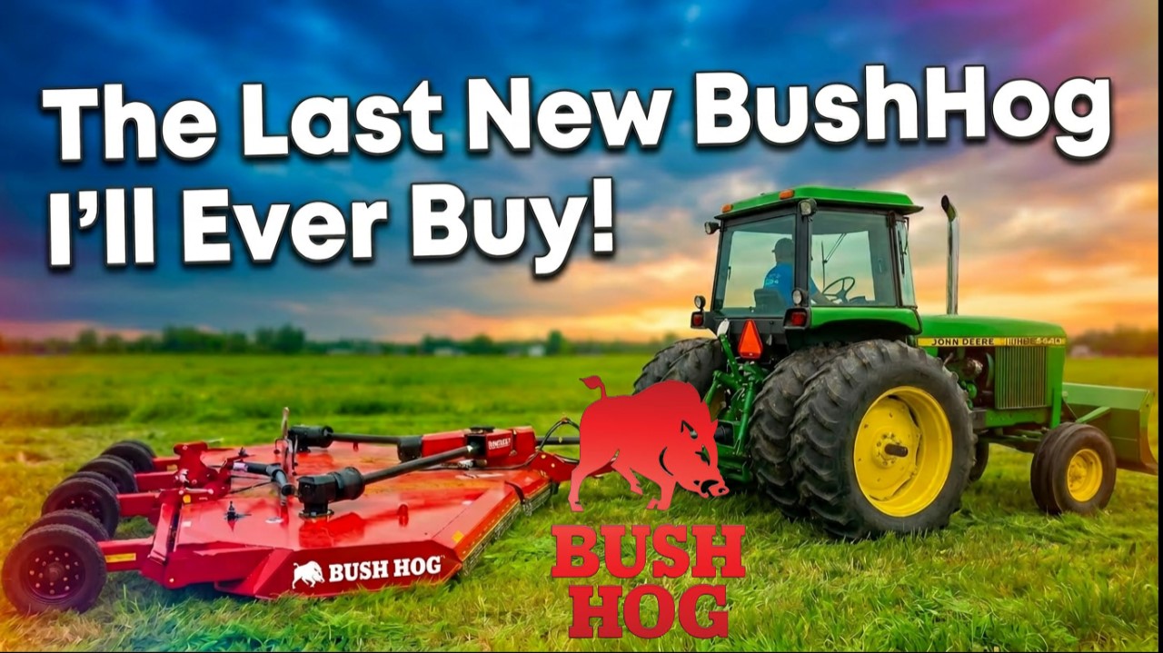 The Last New BushHog I'll Ever Buy! | Griggs Farms
