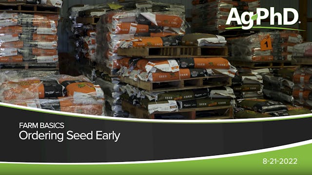 Ordering Seed Early | Ag PhD