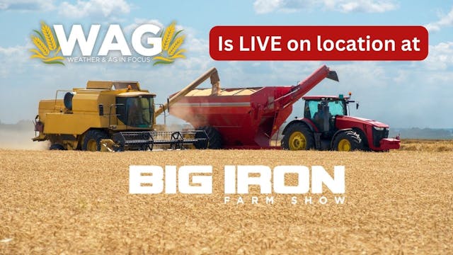 The WAG crew is LIVE at Big Iron! WAG...