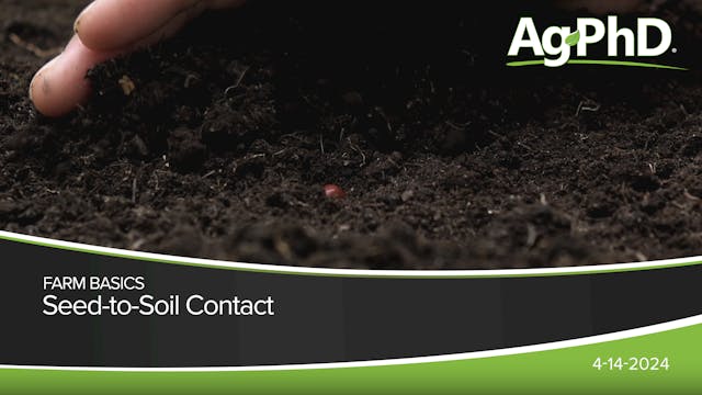 Seed-to-Soil Contact | Ag PhD