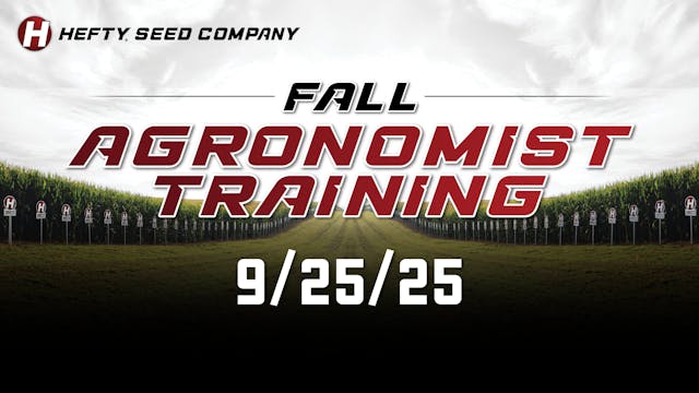 9/25/25 - Fall Agronomist Training