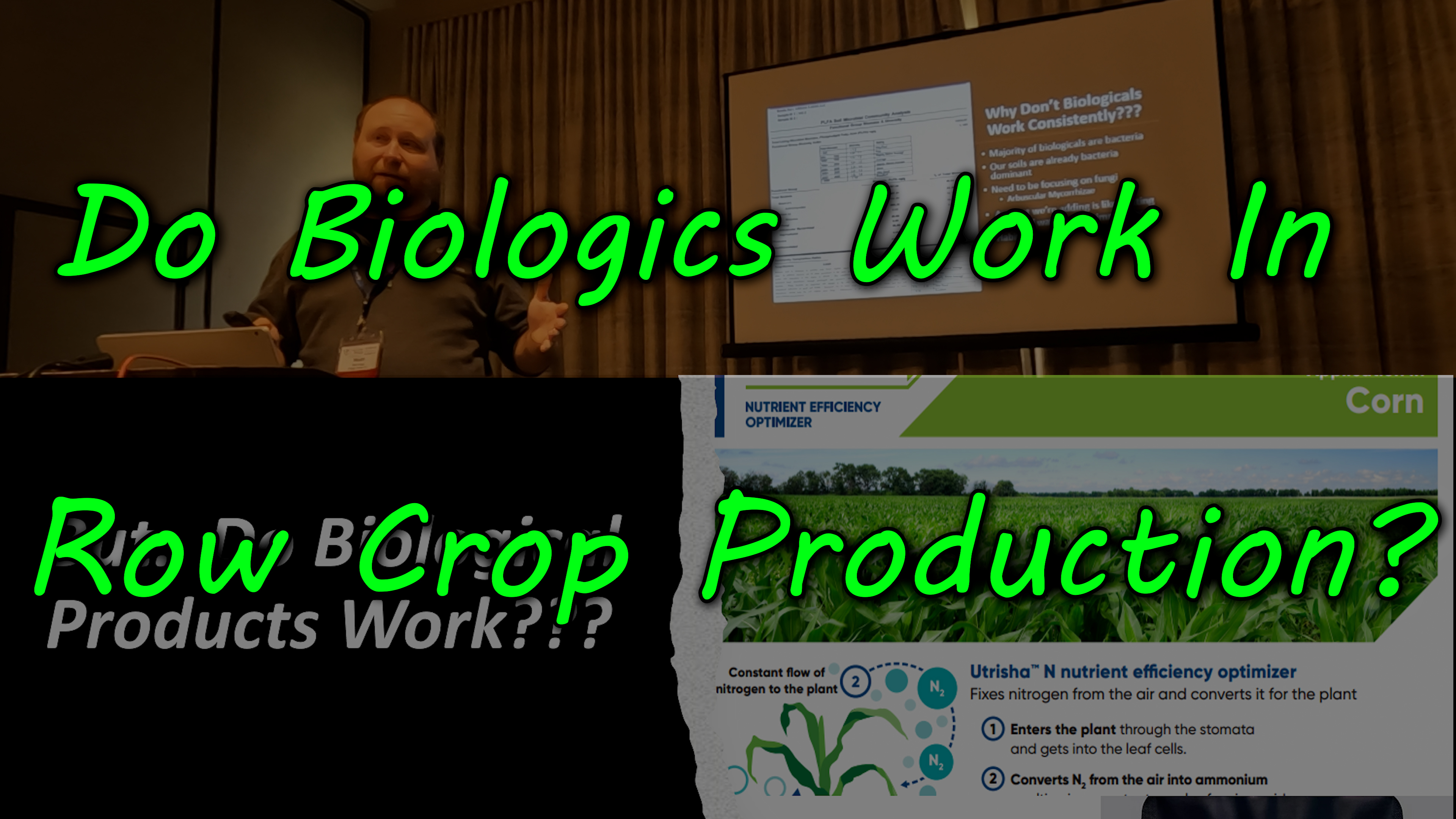 Do Biological Products Work in Row Crop Farming??? | Griggs Farms