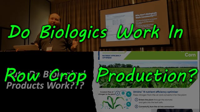 Do Biological Products Work in Row Cr...