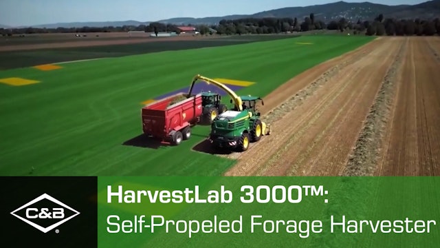 John Deere HarvestLab 3000™- Self-Propelled Forage Harvester | C & B