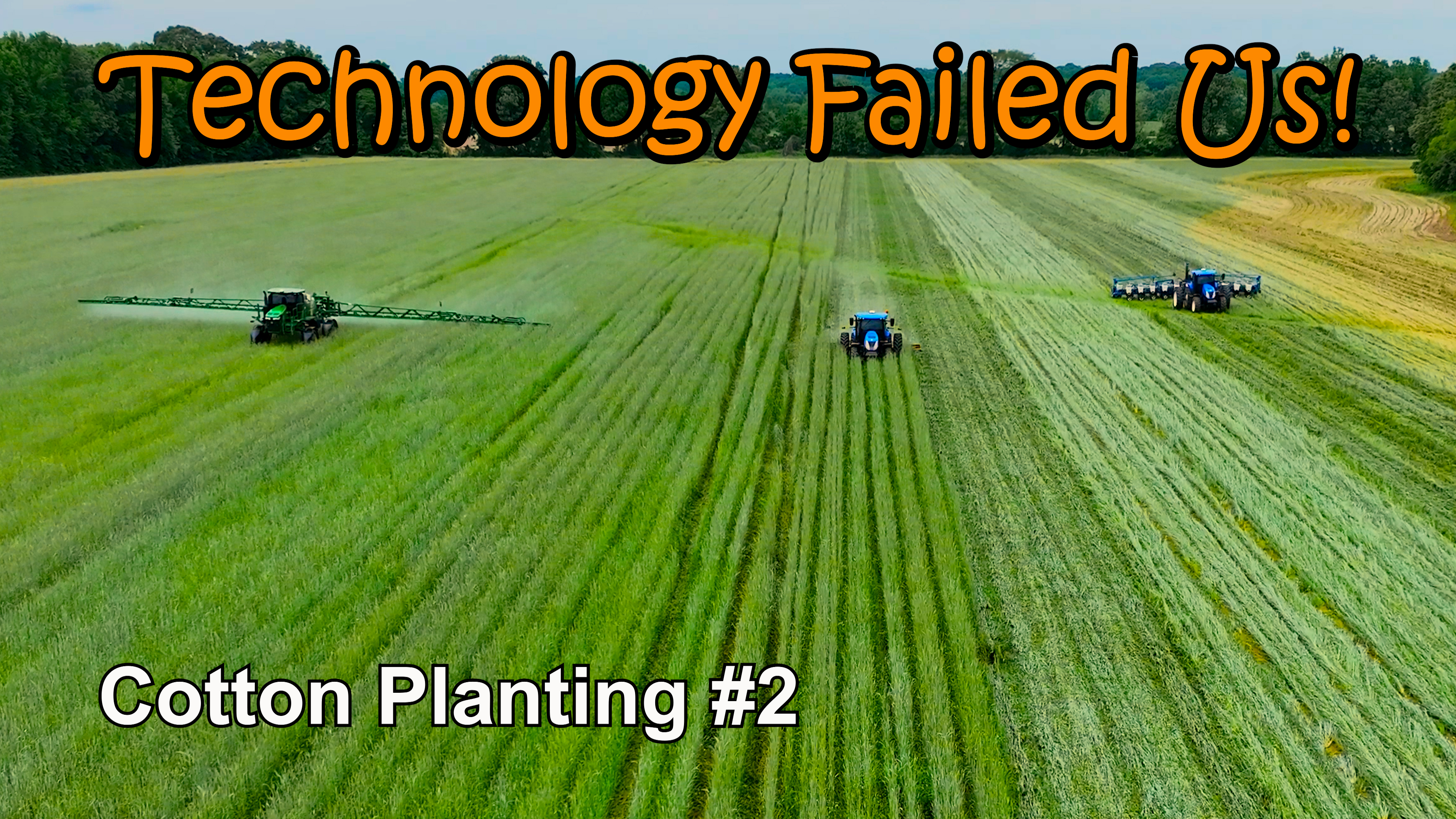 Technology Failed Us!!! Cotton Planting #2 | Griggs Farms