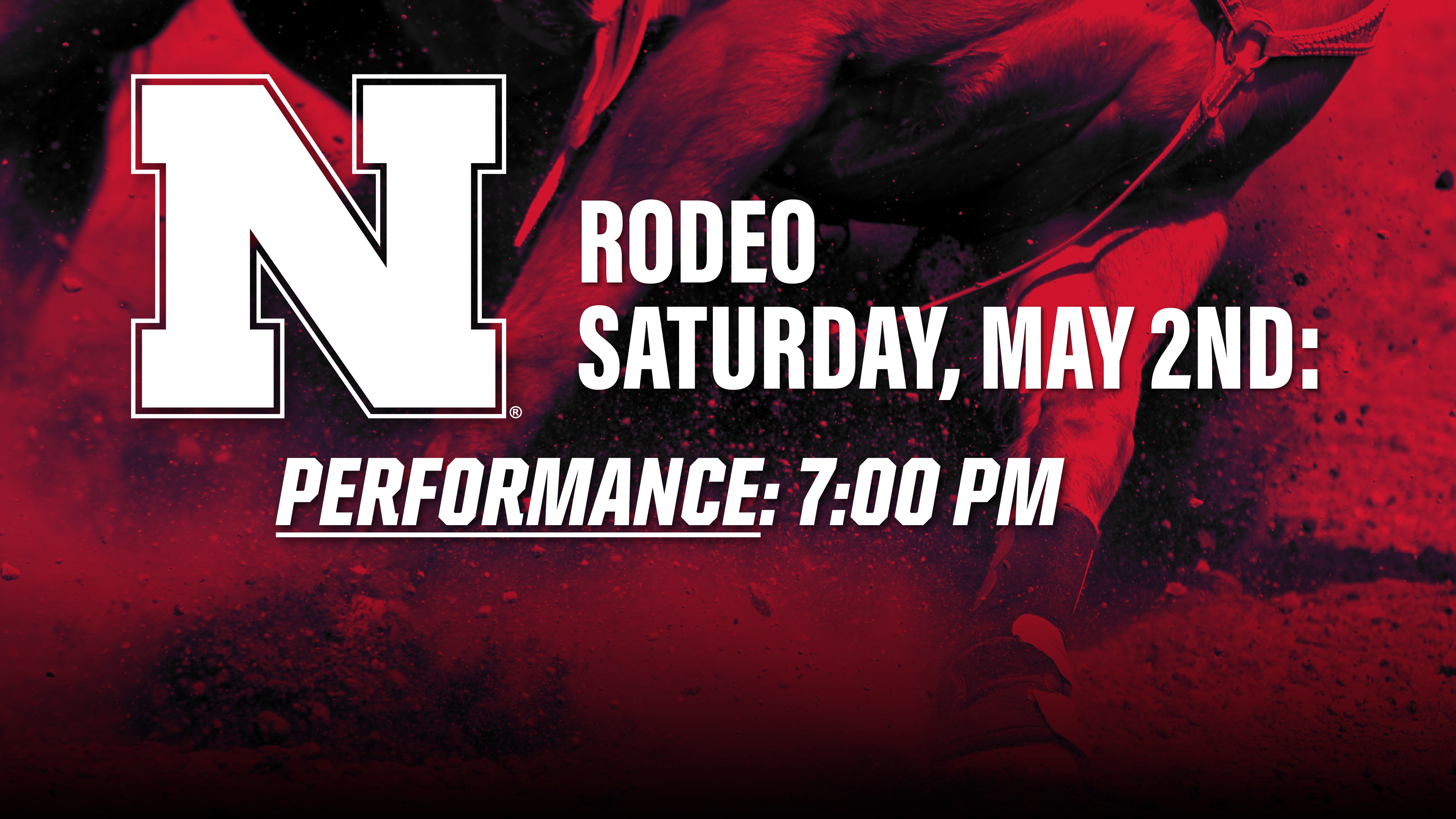 Saturday Performance 7PM | UNL Rodeo 2026 - 05/02/2026