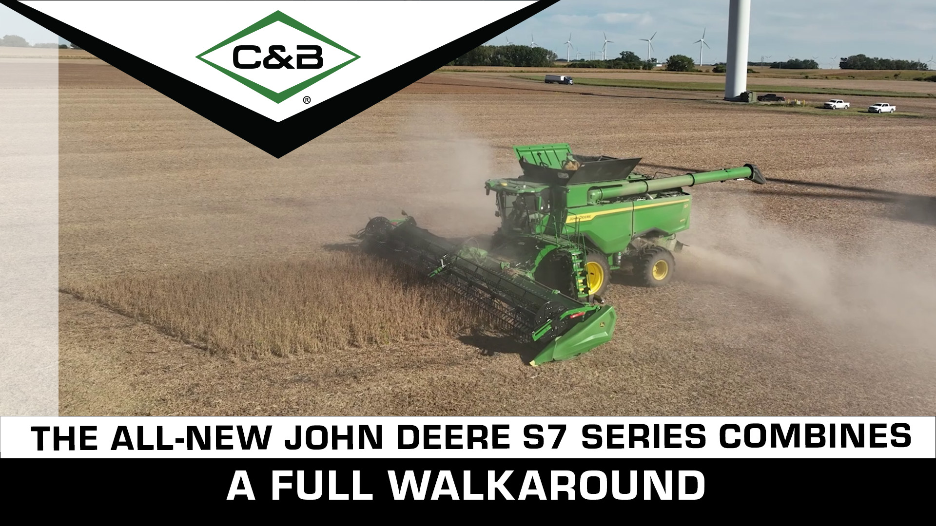 All About the ALL-NEW John Deere S7 Series Combines - A Full Walkaround | C & B