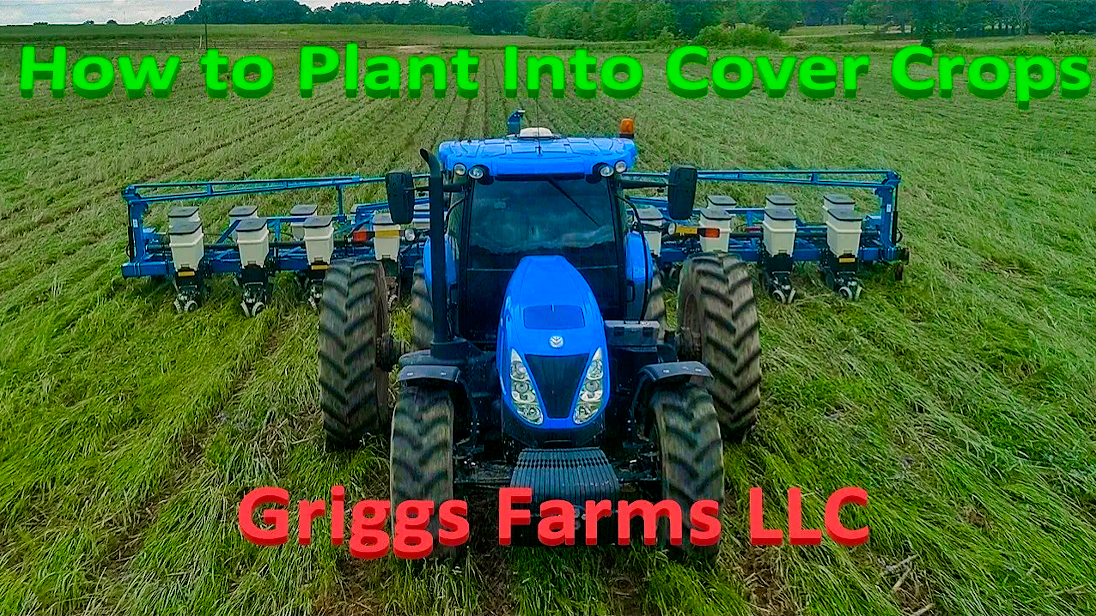 How to Plant into High Biomass Cover Crops | Griggs Farms