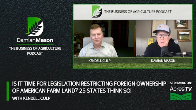 Legislate Restricting Foreign Ownersh...