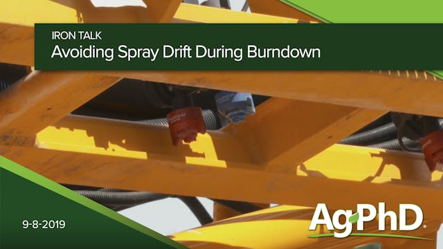Avoiding Spray Drift During Burndown