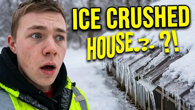 There is132 Tons of Ice on Our Chicke...