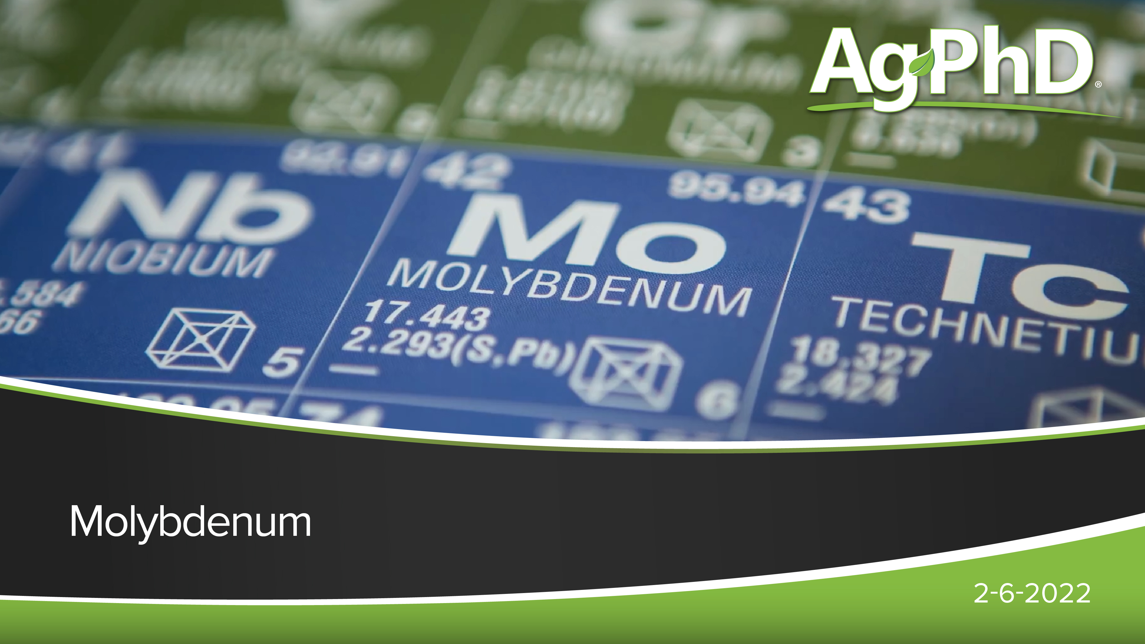 Molybdenum | Ag PhD